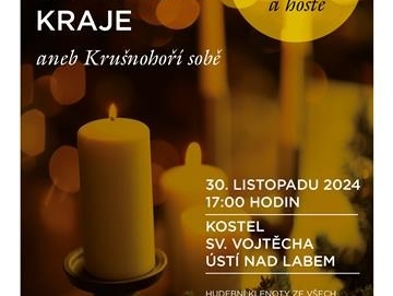 Adventní koncert Ústeckého kraje přinese hudební klenoty Krušnohoří